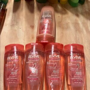 L'Oreal Elvive Smooth Intense Shampoo - Coral